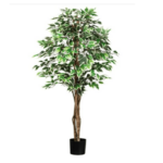Ficus benjamina artificial variegat trunchi natural h150