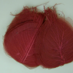 Frunze voal rosu burgund
