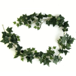 Iedera ghirlanda artificiala verde inchis 180cm