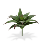 Haworthia suculenta artificiala verde 15cm