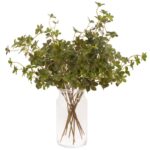 Creanga Pittosporum artificial verde maro H70cm - imagine 2