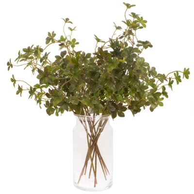 Creanga Pittosporum artificial verde maro H70cm - imagine 2