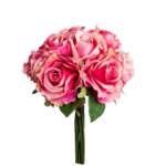 Buchet Trandafiri artificiali roz antic 36cm