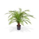 Feriga artificiala UV pe trunchi decorativ 80cm