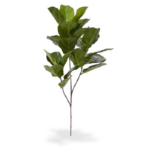 Creanga Lyrata artificiala verde 70cm