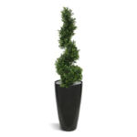 Buxus artificial spirala UV H100 D30 - imagine 6