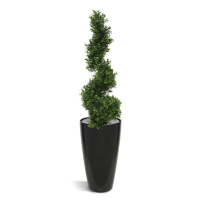 Buxus artificial spirala UV H100 D30 - imagine 6