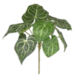 Anthurium artificial verde 30cm