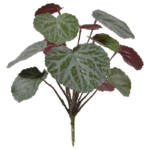 Saxifraga artificiala verde-bordo 25cm