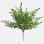 Feriga artificiala Bush pvc verde 48cm