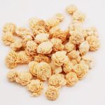 Capete Flori Ming 2cm piersica x50