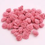 Capete Flori Ming 2cm roz pudra x50