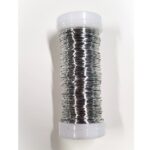 Sarma florala argintie 30m