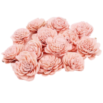 Capete flori Ming 4cm Roz pal x14