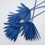 Frunze Palmier Soare mini deep blue x4