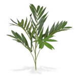 Palmier Chamaedorea artificial verde H65cm
