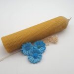 Lumanare tip fagure ceara naturala H35xD5.5cm NATUR