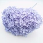 Hortensia stabilizata cu flori mici lavanda D20cm