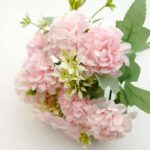 Hortensia mini buchet x10 roz pal 29cm