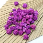 Capete Flori Ming 2cm violet x50