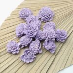 Capete flori Ming 4cm lavanda x14