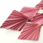 Frunze Palmier Mediu Roz antic x10