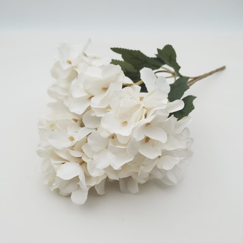Hortensia artificiala Ivory 30cm