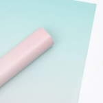 Celofan flori bicolor Roz-Menta set 20