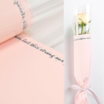 Celofan flori duo Roz pastel set 20