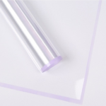 Celofan flori bordura liliac set 20