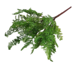 Feriga artificiala dantelata verde 47cm