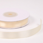 Panglica saten single Champagne 1.2cm x 27m