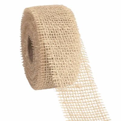 Panglica Iuta 5cmx9m CREM