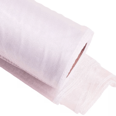 Panglica Organza 12cm×8m ALB