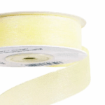 Panglica Organza 2cm×20m CREM