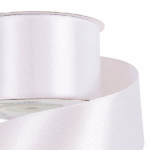Panglica saten single 3.5cm x 23m Alb