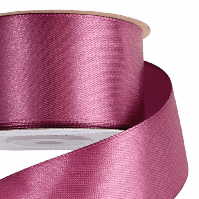 Panglica saten single 3.5cm x 23m Aubergine