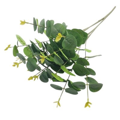 Eucalipt tufa artificiala verde x12 52cm