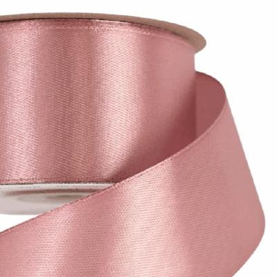Panglica saten single 3.5cm x 23m Roz Mauve
