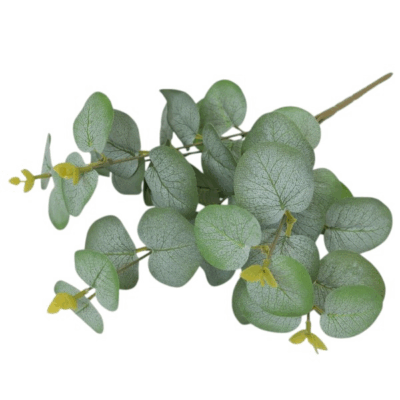 Eucalipt tufa artificiala verde deschis x5 35cm