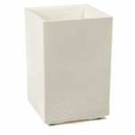 Ghiveci patrat Eco Caro High 40x40x60 ALB UNT