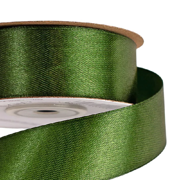 Panglica saten single Verde Inchis 2.5cm x 23m Panglica saten single Verde Inchis 2.5cm x 23m