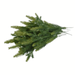 Set crengi Brad artificial verde deschis x5 set 12buc