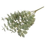 Eucalipt tufa artificiala verde deschis x7 43cm