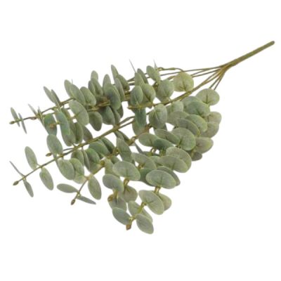 Eucalipt tufa artificiala verde deschis x7 43cm
