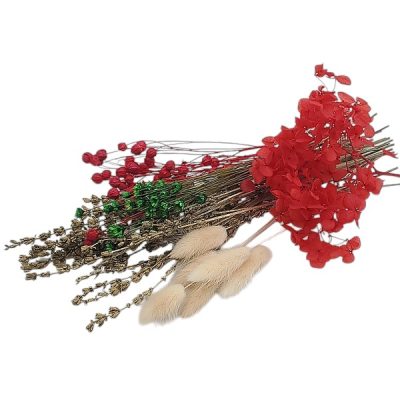 Set flori conservate si uscate Mini Christmas Pack