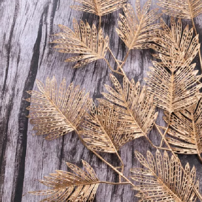 Creanga palmier auriu 67cm