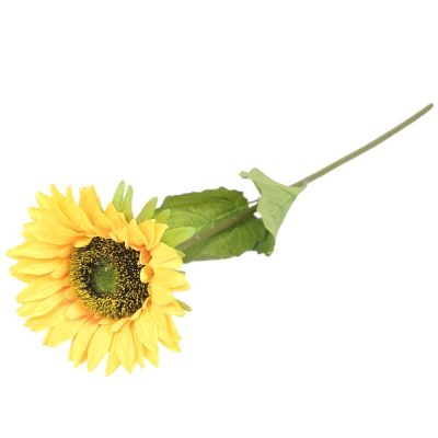 Floarea Soarelui artificiala galbena D18cm x H70cm