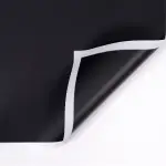 Ambalaj flori Negru bordura alba set 20 foi