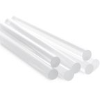 Baton silicon profesional transparent 11mm set 5 buc